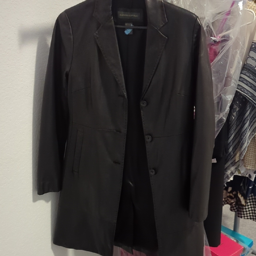 Banana Republic Classic Black Outerwear